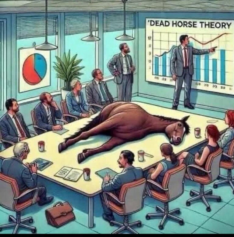 teoría del caballo muerto
